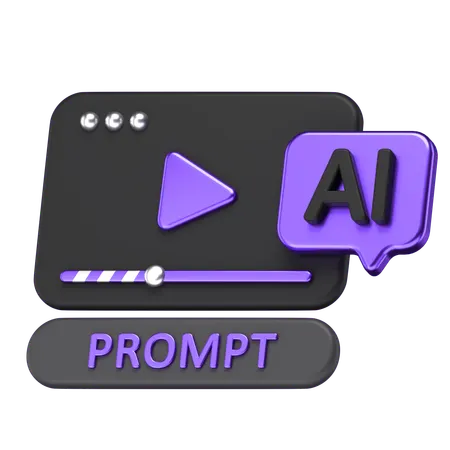 Video Prompt  3D Icon