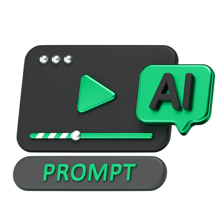 Video Prompt  3D Icon