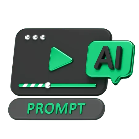 Video Prompt  3D Icon