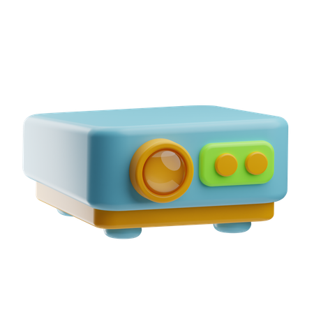 Video proyector  3D Icon