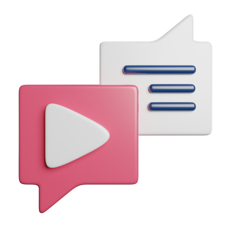 Video Reaction  3D Icon