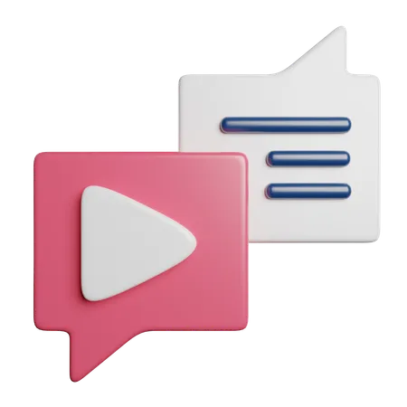 Video Reaction  3D Icon