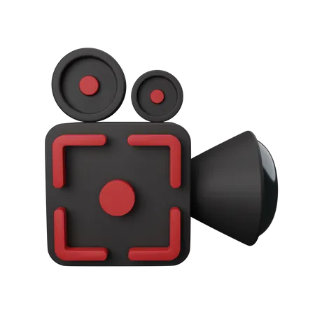 Video record  3D Icon