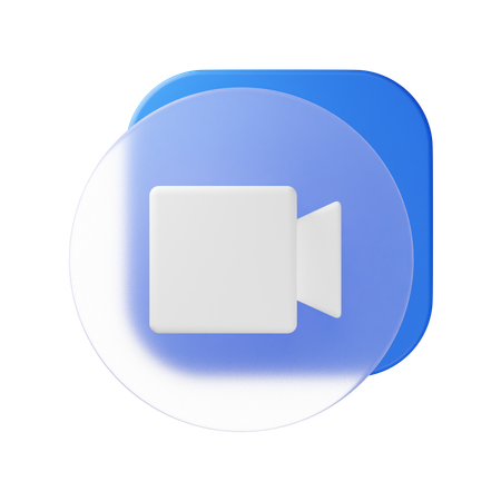 Video Recorder  3D Icon