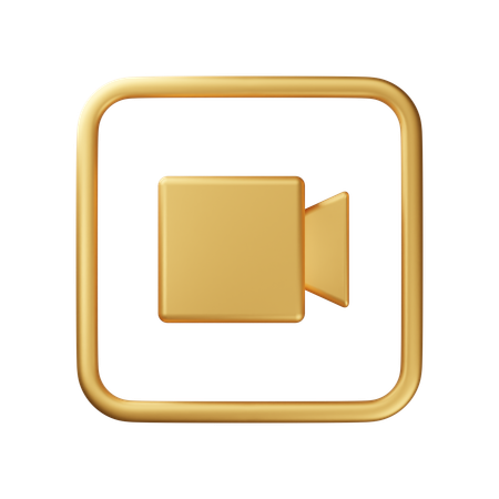 Video Recorder  3D Icon