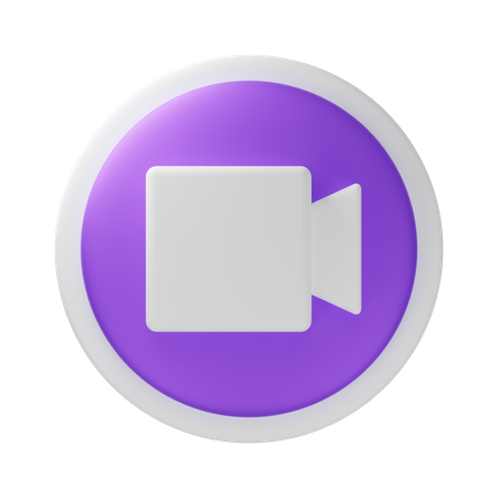 Video Recorder  3D Icon