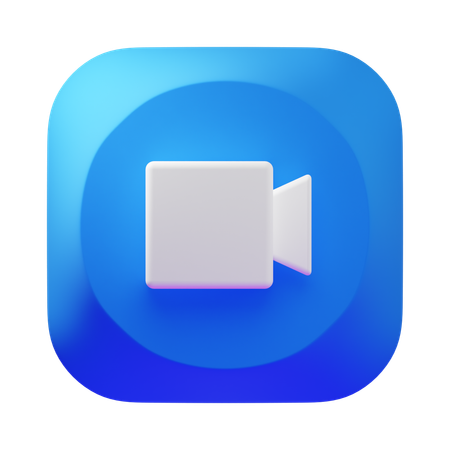 Video Recorder  3D Icon