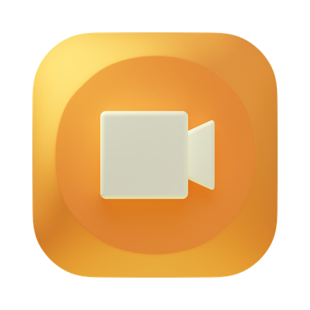 Video Recorder  3D Icon