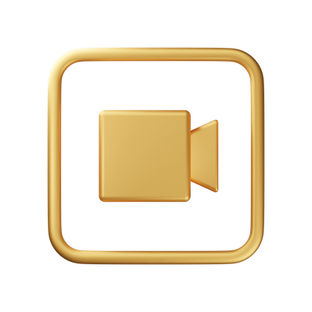 Video Recorder  3D Icon