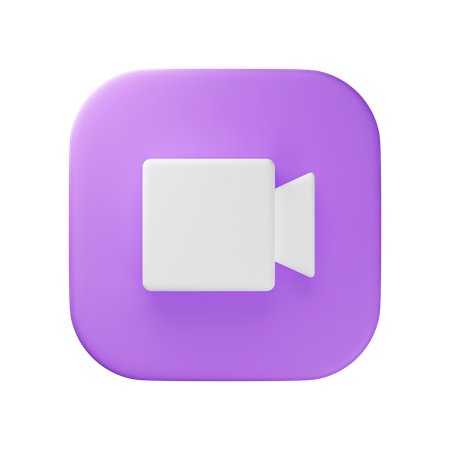 Video Recorder  3D Icon