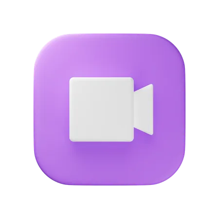 Video Recorder  3D Icon