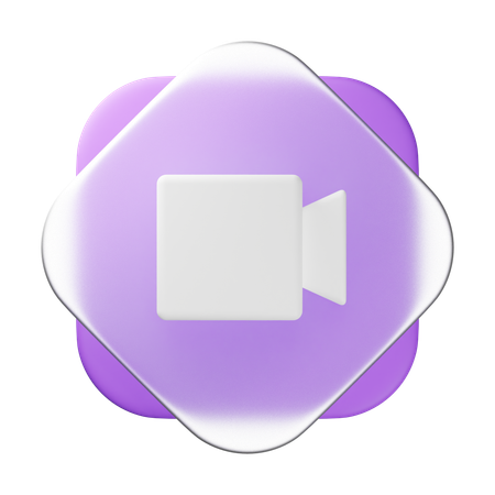 Video Recorder  3D Icon