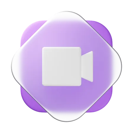 Video Recorder  3D Icon