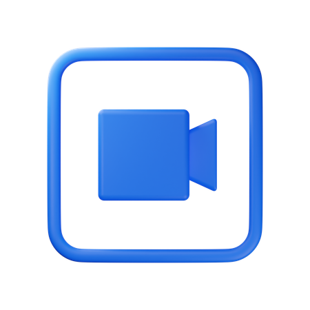 Video Recorder  3D Icon