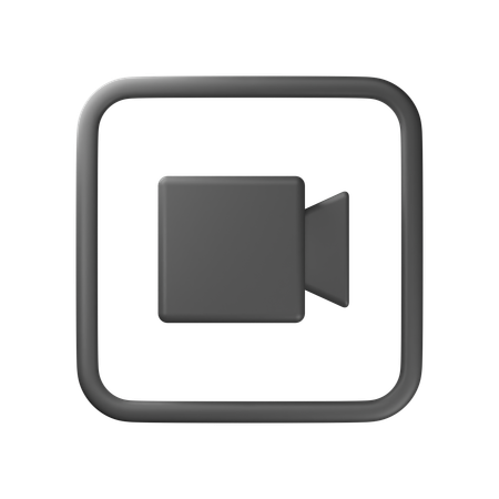 Video Recorder  3D Icon