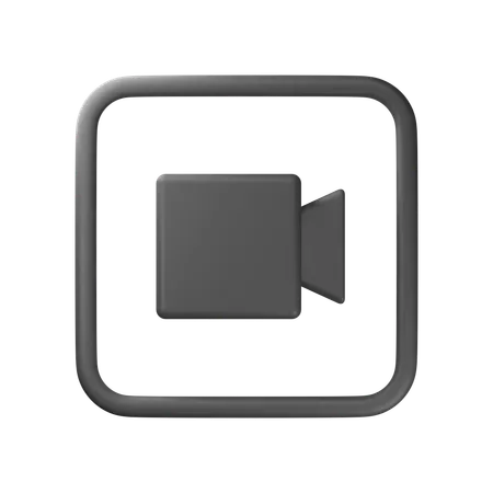 Video Recorder  3D Icon