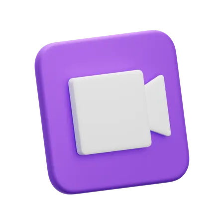 Video Recorder  3D Icon