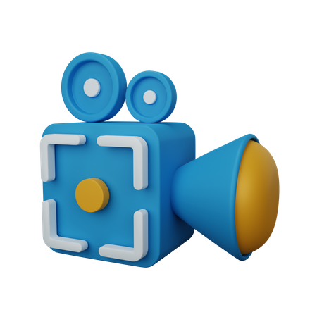 Video Recorder  3D Icon