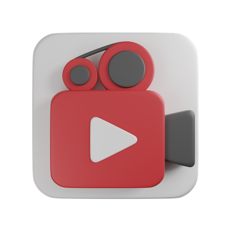 Video recorder  3D Icon