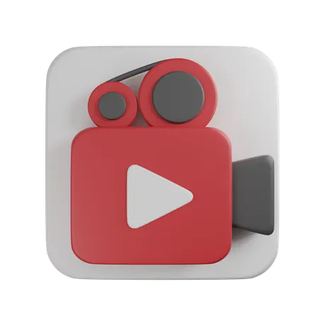 Video recorder  3D Icon