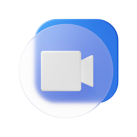 Video Recorder  3D Icon