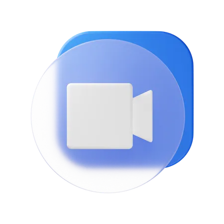 Video Recorder  3D Icon