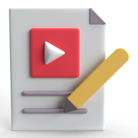 Video Script  3D Icon