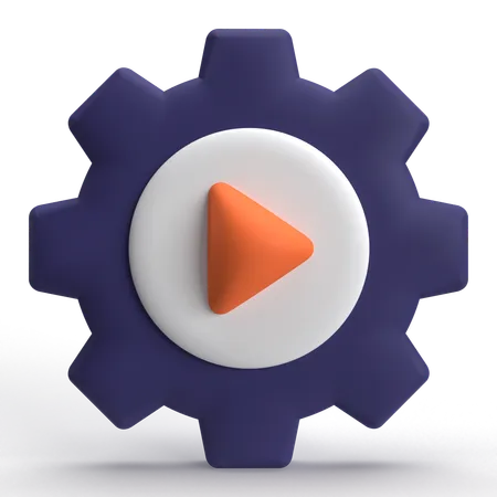 Video Setting  3D Icon