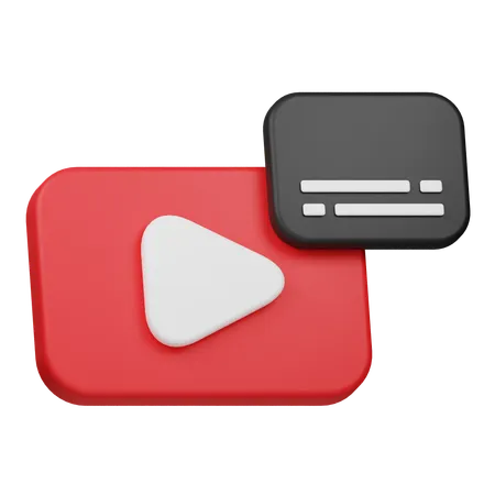 Subtítulo del vídeo  3D Icon