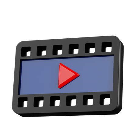 Video Tape  3D Icon