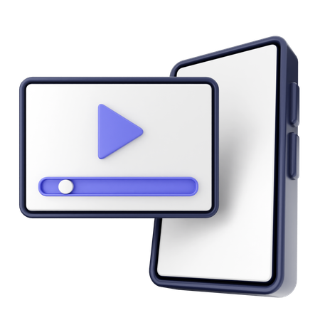 Video teilen  3D Icon