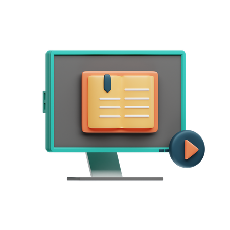 Vídeo de treinamento  3D Icon