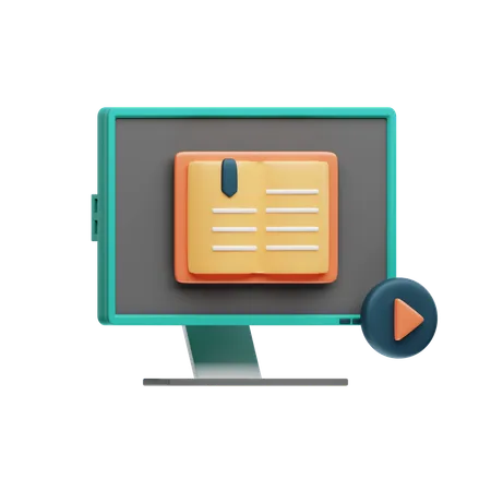 Vídeo de treinamento  3D Icon