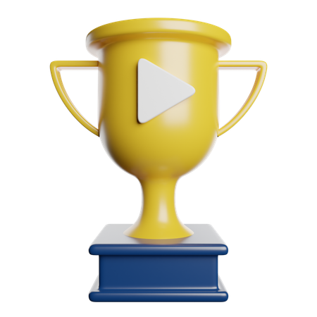 Video Trophy  3D Icon