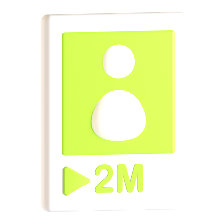 Video View  3D Icon