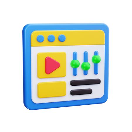 Videoanalyse  3D Icon