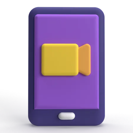 Videoanruf  3D Icon