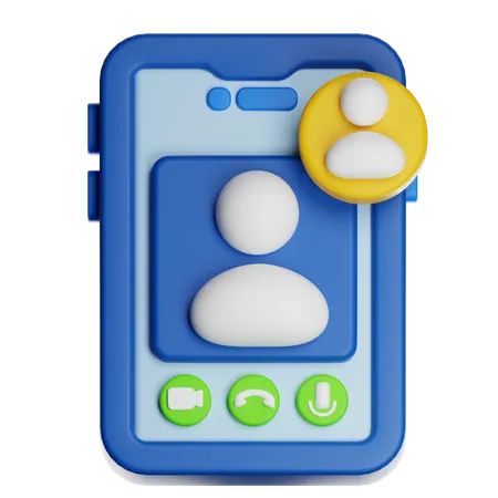 Videoanruf  3D Icon