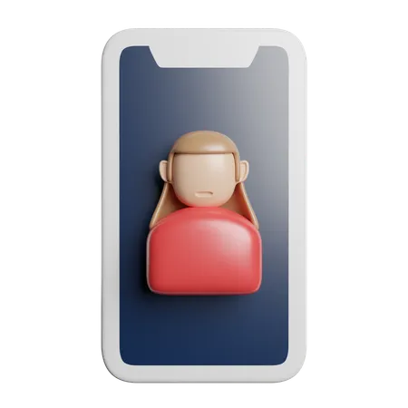 Videoanruf  3D Icon