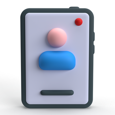 Videoanruf  3D Icon