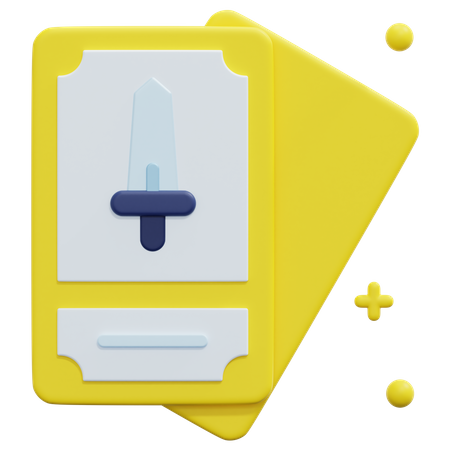 Videogame de cartas  3D Icon