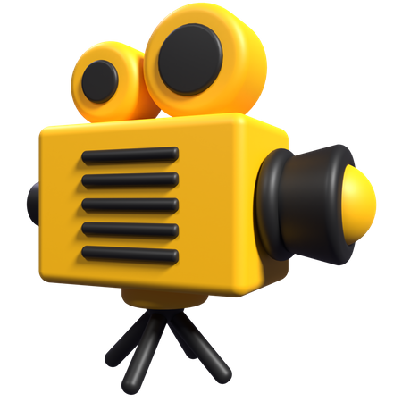 Videography  3D Icon