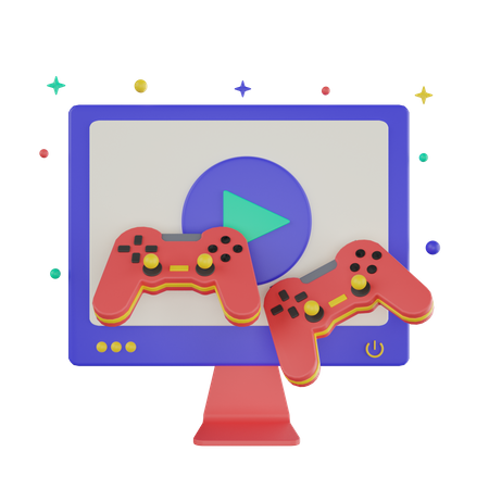 Videojuego  3D Icon