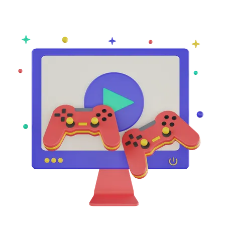 Videojuego  3D Icon