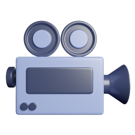 Videokamera  3D Icon