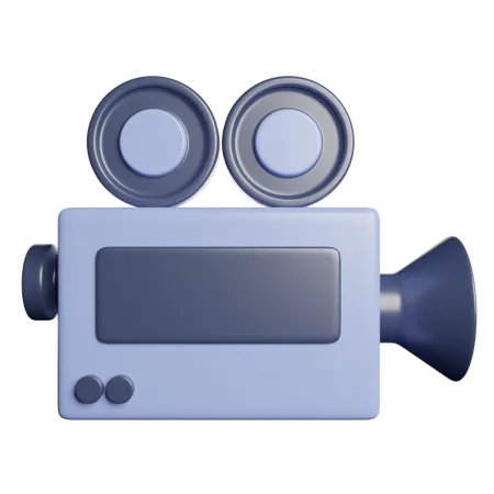 Videokamera  3D Icon