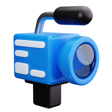 Videokamera  3D Icon