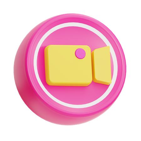 Videokamera  3D Icon