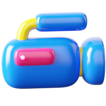 Videokamera  3D Icon