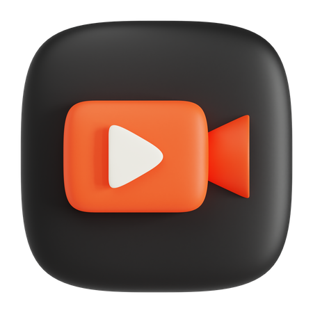 Videokamera  3D Icon